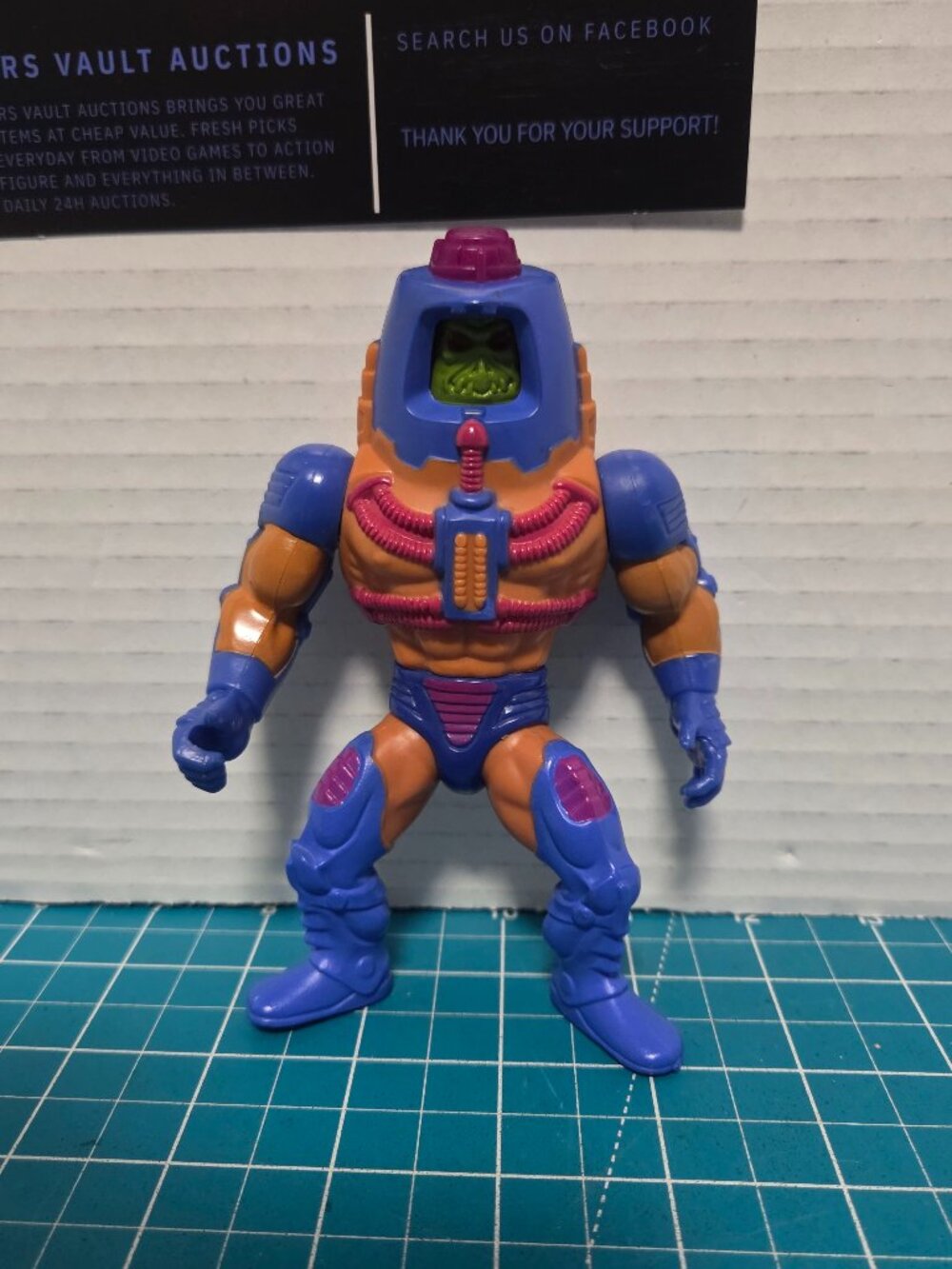 Man E Faces many Masters Universe vtg 1982 action figure toy Mattel He-Man MOTU